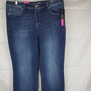 Women I.N.C "Boot Stretch Reg Fit" Jeans (Sz: 14)